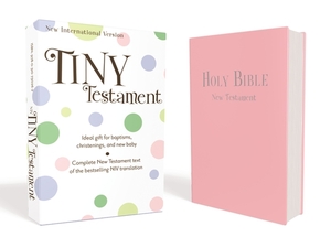 Tiny Testament Bible-NIV by Zonderkidz