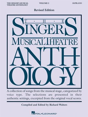The Singer's Musical Theatre Anthology: Soprano - Vol. 2 by Richard Walters