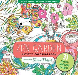 Zen Garden Adult Coloring Book by Peter Pauper Press Inc