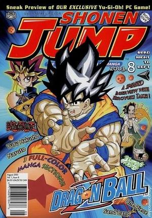 Shonen Jump August 2003, Vol. 1, Issue 8 by Eiichiro Oda, Kazuki Takahashi, Akira Toriyama, Hiroyuki Takei, Masashi Kishimoto, Yoshihiro Togashi