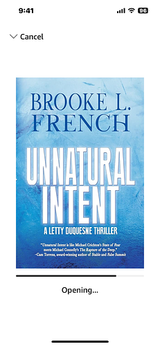 Unnatural Intent (A Letty Duquesne Thriller Book 2) by Brooke L. French