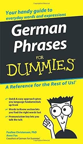 German Phrases For Dummies by Paulina Christensen, Anne Fox