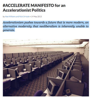 #ACCELERATE: Manifesto for an Accelerationist Politics by Nick Srnicek, Alex Williams