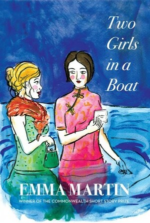 Two Girls in a boat by Emma Martin