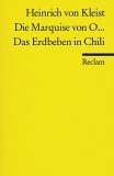 Die Marquise von O... / Das Erdbeben in Chili by Heinrich von Kleist, Christian Wagenknecht
