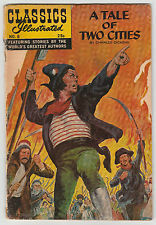 A Tale of Two Cities (Classics Illustrated #6) by Charles Dickens, Ruth Roche, Norman Nodel, Stanley Zuckerberg, Albert Lewis Kanter