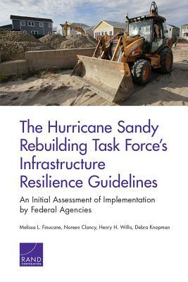 The Hurricane Sandy Rebuilding Task Force's Infrastructure Resilience Guidelines: An Initial Assessment of Implemention by Federal Agencies by Noreen Clancy, Henry H. Willis, Melissa L. Finucane