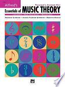 Alfred's Essentials of Music Theory: Teacher's Answer Key, Book and 2 CDs by Andrew Surmani, Karen Farnum Surmani, Morton Manus