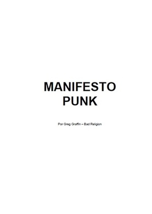 Manifesto Punk by Greg Graffin