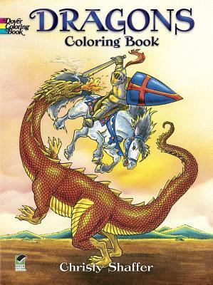 Dragons Coloring Book by Christy Shaffer