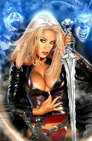 Jenna Jameson's Shadow Hunter by Virgin Comics, Christina Z