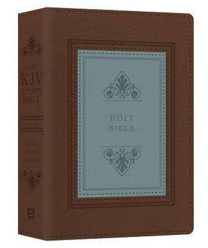 The KJV Study Bible - Large Print - Indexed [teal Inlay] by Christopher D. Hudson