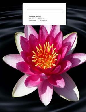 Lotus Flower Composition Book by John Daly