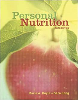 Personal Nutrition (Basic Select) by Marie A. Boyle