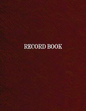 Record Book: 3 Column Ledger by Deluxe Tomes