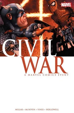 Civil War by Dexter Vines, Steve McNiven, Mark Millar, Morry Hollowell