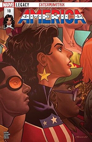 America #10 by F Flaviano, Gabby Rivera, Jen Bartel, Joe Quiñones