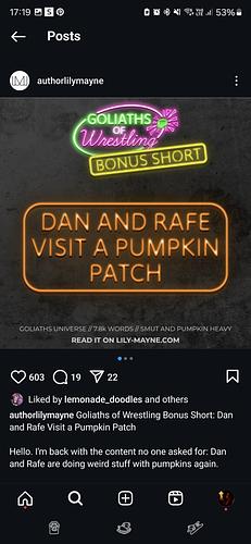 Dan and Rafe Visit a Pumpkin Patch by Lily Mayne