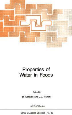 Properties of Water in Foods: In Relation to Quality and Stability by 