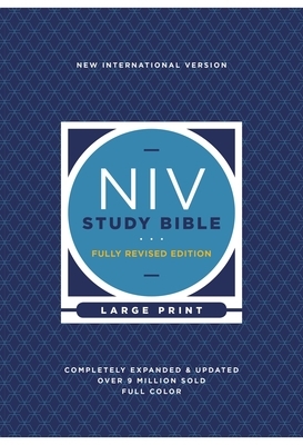 NIV Study Bible, Fully Revised Edition, Large Print, Hardcover, Red Letter, Comfort Print by 