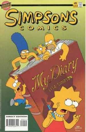 Simpsons Comics, #9 by Stephanie Gladden, Andrew Gottlieb, Matt Groening, Tim Bavington, Bill Morrison, Luis Escobar