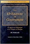 The Ordinances of Government\xa0: Al-Ahkam As-Sultaniyyah w'at wilayat al Dinniyya by Ali Ibn Muhammad Al-Mawardi, أبو الحسن علي بن محمد الماوردي