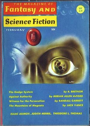 The Magazine of Fantasy and Science Fiction - 177 - February 1966 by Edward L. Ferman