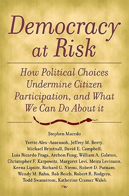 Democracy at Risk: How Political Choices Undermine Citizen Participation, and What We Can Do about It by Stephen Macedo