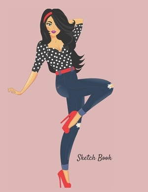 Sketch Book: Fashion Themed Themed Personalized Artist Sketchbook For Drawing and Creative Doodling by Adidas Wilson