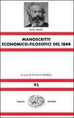 Manoscritti economico-filosofici del 1844 by Karl Marx