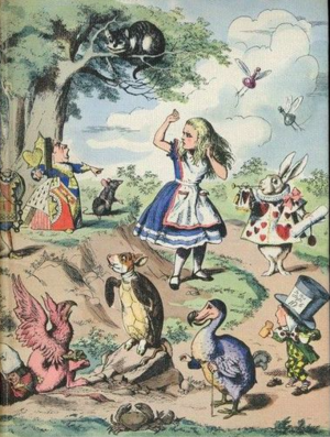 Alice in Wonderland & Through the Looking Glass by Lewis Carroll