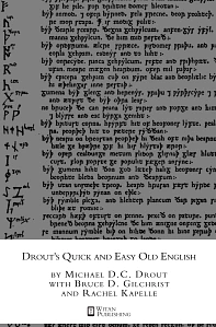 Drout's Quick and Easy Old English by M.D.C. Drout