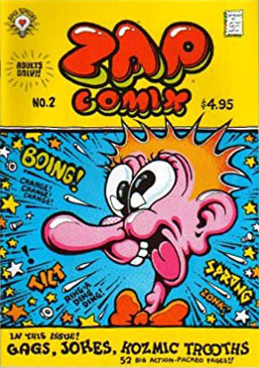 Zap Comix No. 2 by Rick Griffin, Robert Crumb, S. Clay Wilson, Victor Moscoso