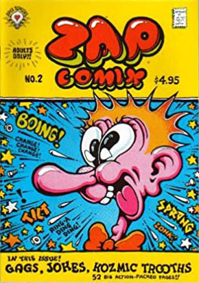 Zap Comix No. 2 by Victor Moscoso, Robert Crumb, S. Clay Wilson, Rick Griffin