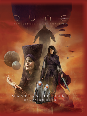 Modiphius Entertainment Dune Adventures in The Imperium: Masters of Dune - Standard Edition, RPG Book, Roleplaying Game by Modiphius Entertainment