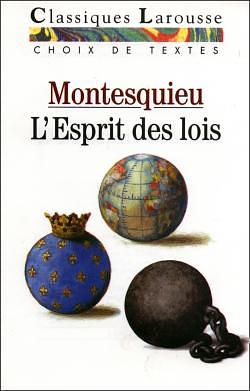 L'Esprit des lois by Montesquieu