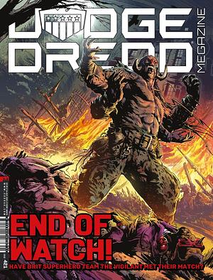 Judge Dredd Megazine 421 by Tom Tully, Dan Abnett, Pat Mills, Simon Furman, Frank Pepper, Rory McConville, T.C. Eglington, Mike Western