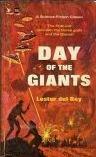 Day of the Giants by Lester del Rey