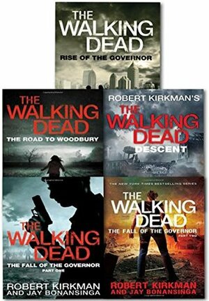 The Walking Dead 5 Books Collection Set by Jay Bonansinga, Robert Kirkman