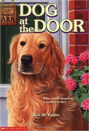 Dog at the door by Lucy Daniels