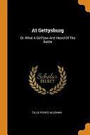 At Gettysburg: Or, What A Girl Saw And Heard Of The Battle by Matilda Pierce Alleman, Matilda Pierce Alleman