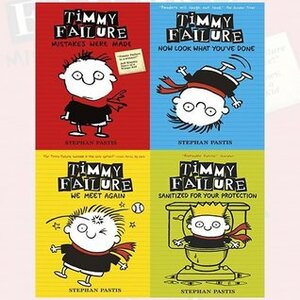 Stephan Pastis Timmy Failure Series 4 Books Bundle Collection by Stephan Pastis