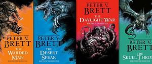 The Demon Cycle Series Peter V. Brett Collection 5 Books Set The Painted Man, The Desert Spear, The Daylight War, The Skull Throne by Peter V. Brett