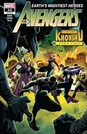 Avengers #34 by Matteo Scalera, Jason Aaron