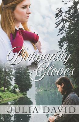 Burgundy Gloves by Julia a. David