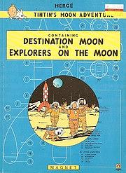 Destination Moon by Hergé