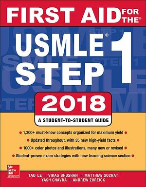 First Aid for the USMLE Step 1 2018 by Tao Le, Tao Le