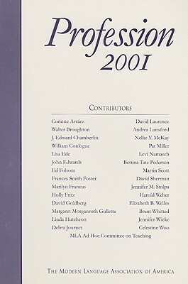 Profession 2001 by Corinne Arraez, Walter Broughton, J. Edward Chamberlin