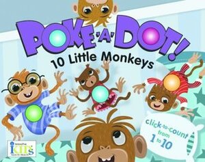 Poke-A-Dot! 10 Little Monkeys by Ikids, Travis King