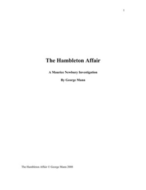 The Hambleton Affair by George Mann